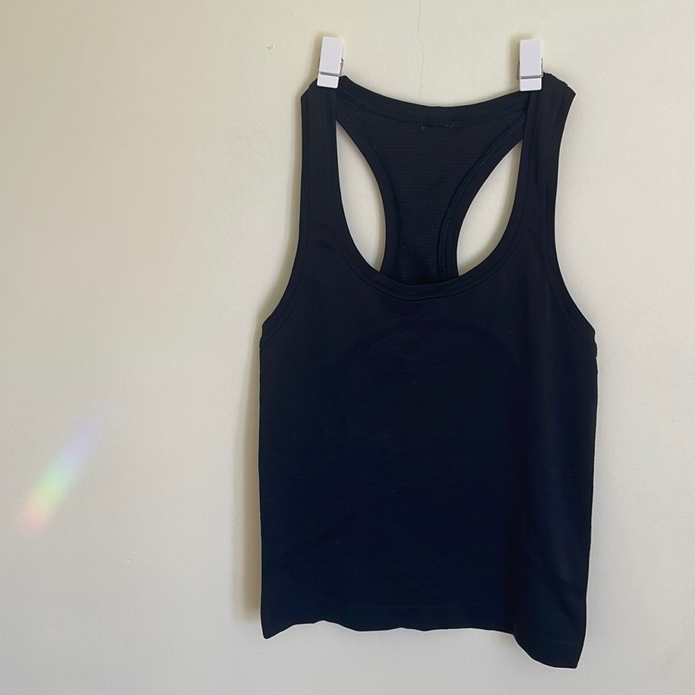 Lululemon Black Swiftly Tech Racerback Tank!